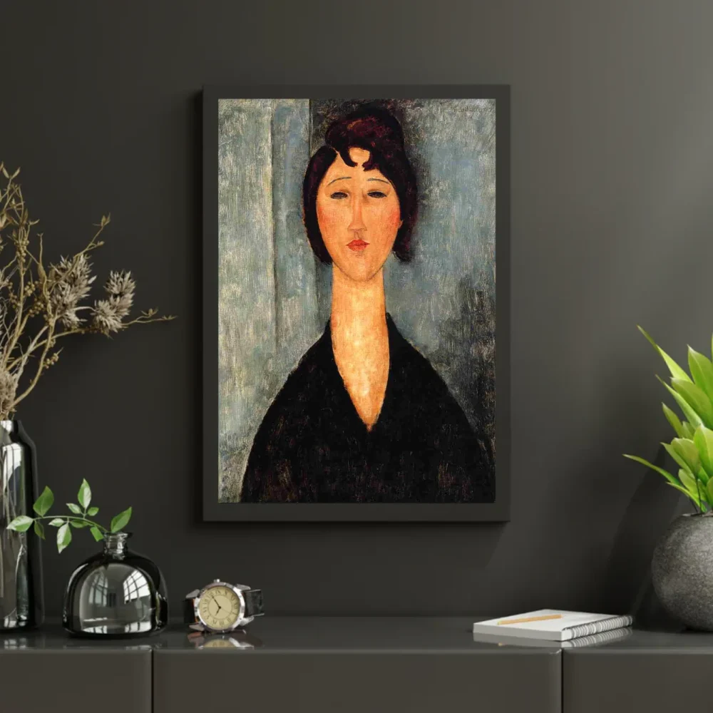 Pintar por números Retrato de una joven – foto 3