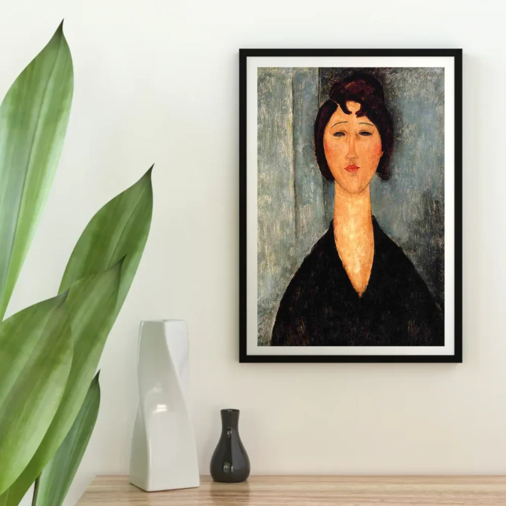 Pintar por números Retrato de una joven – foto 4