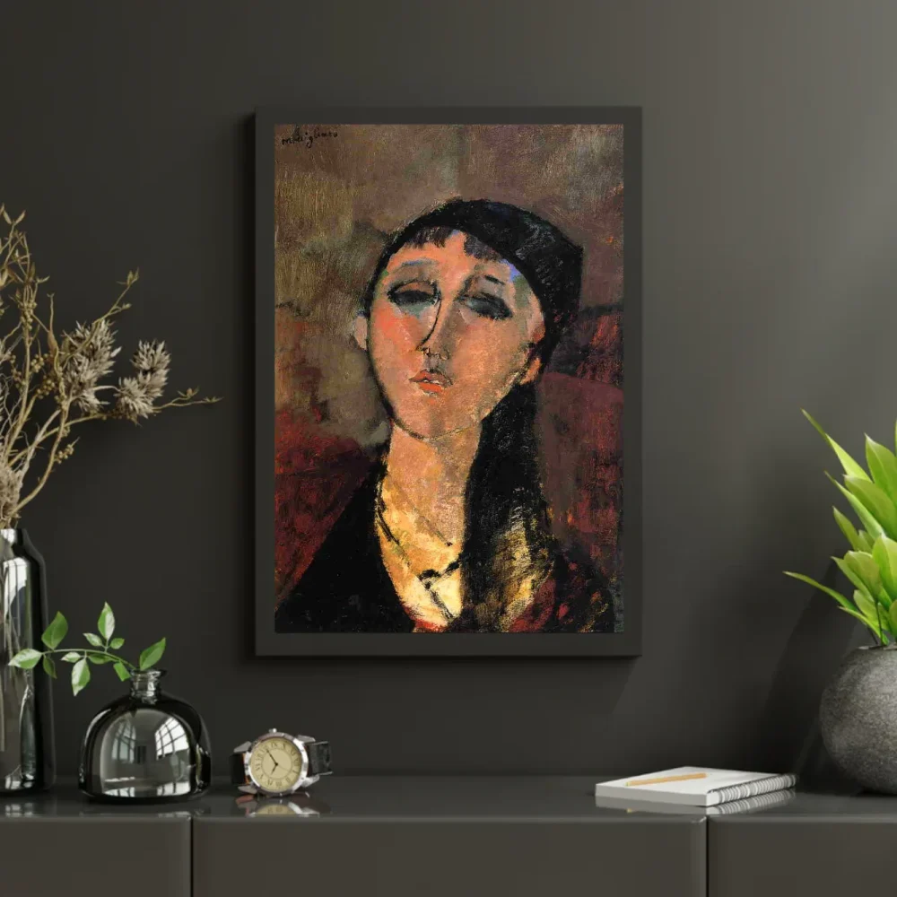 Pintar por números Retrato de una muchacha (Louise) – foto 3