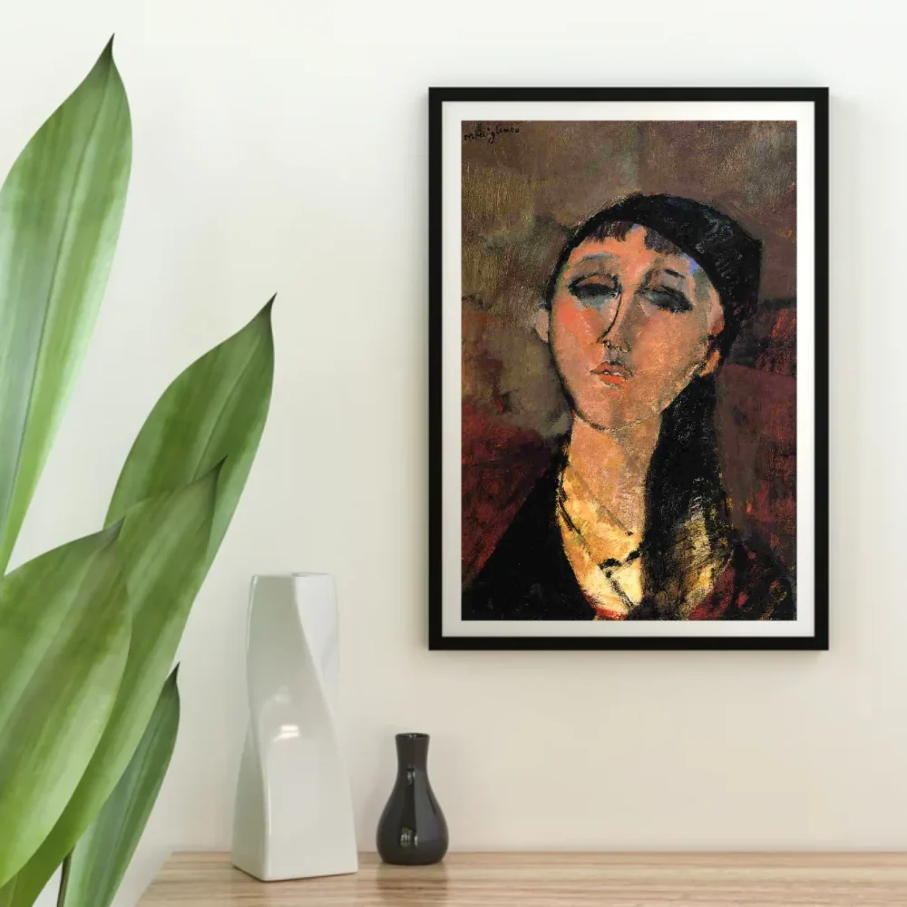 Pintar por números Retrato de una muchacha (Louise) – foto 4