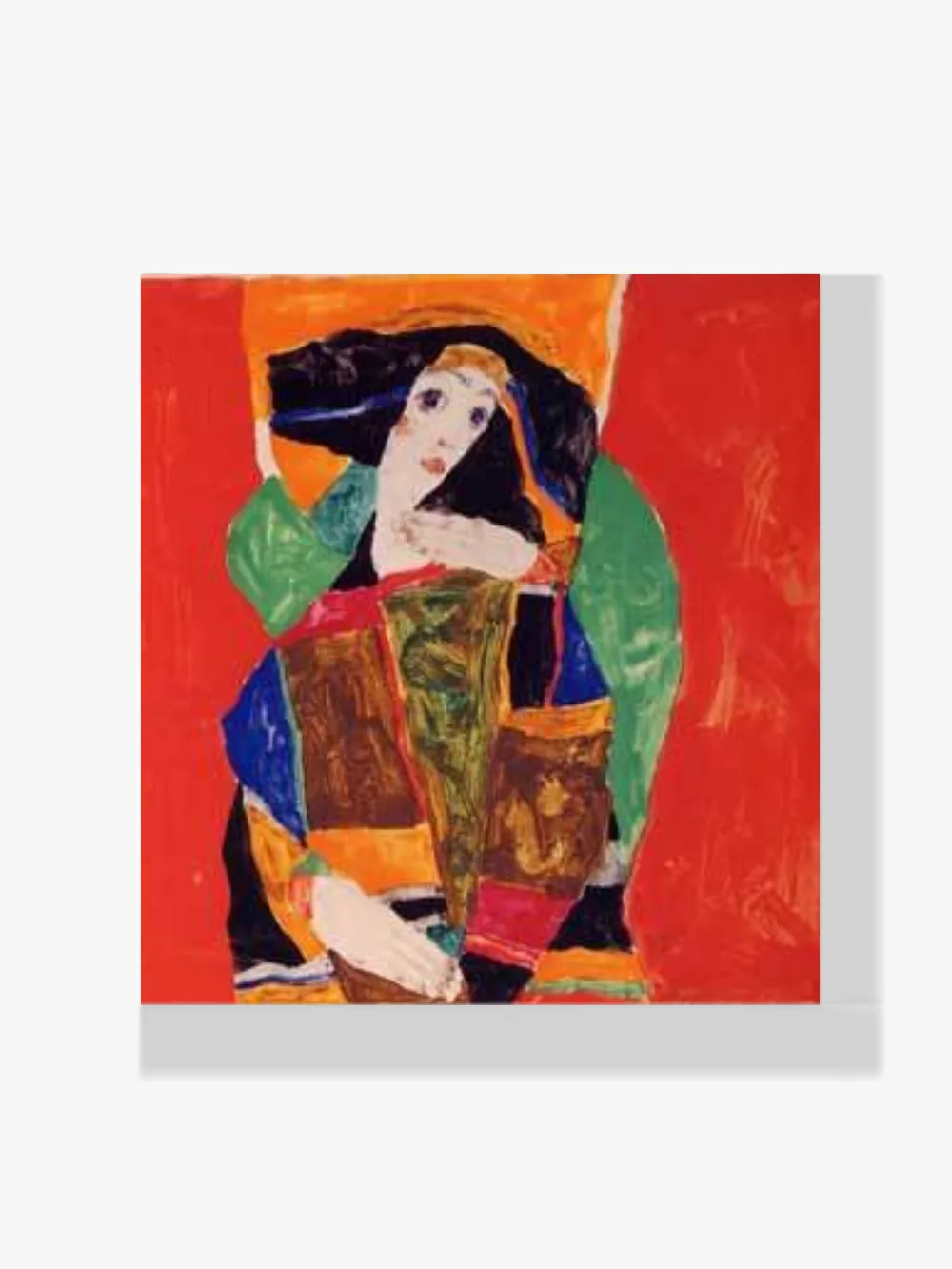 Pintar por números Retrato de una mujer - Egon Schiele