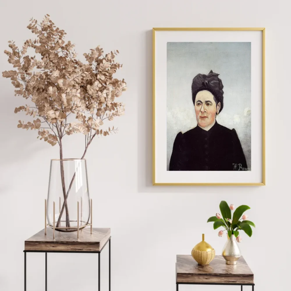 Pintar por números Retrato de una mujer - Henri Rousseau – foto 2