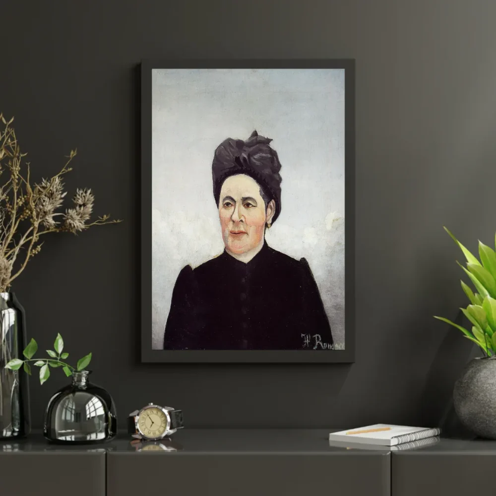 Pintar por números Retrato de una mujer - Henri Rousseau – foto 3