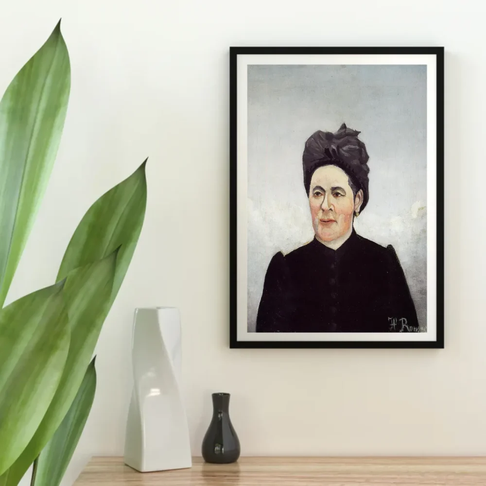 Pintar por números Retrato de una mujer - Henri Rousseau – foto 4