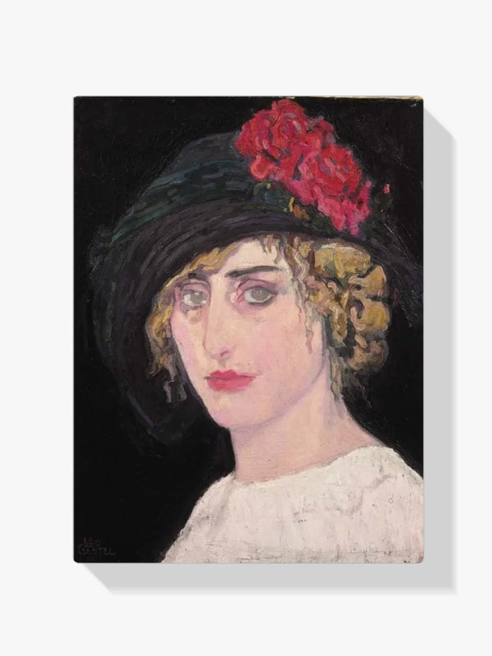 Pintar por números Retrato de una mujer - Leo Gestel
