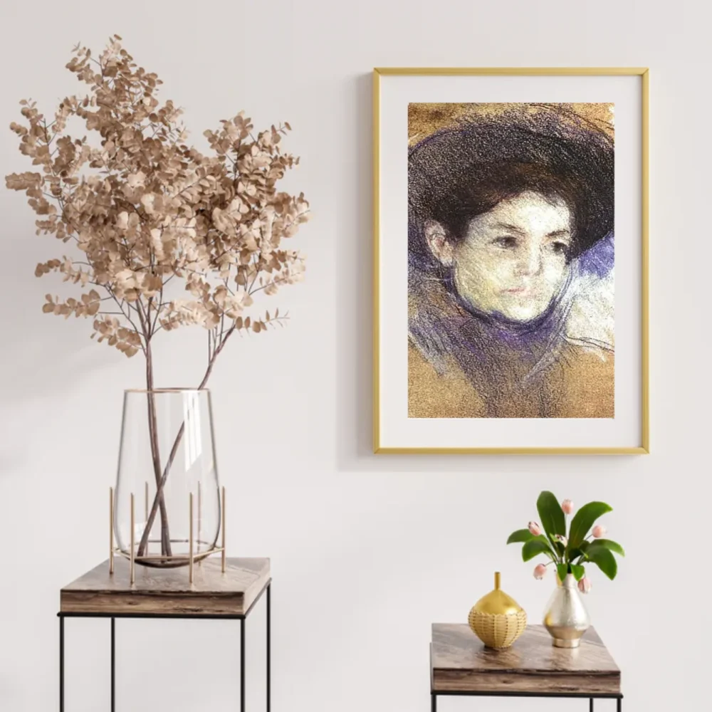Pintar por números Retrato de una mujer - Mary Cassatt – foto 2