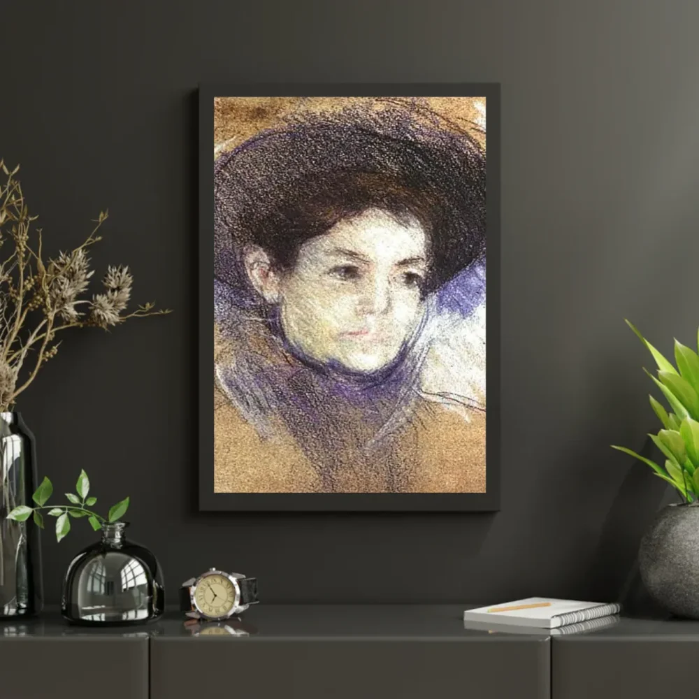 Pintar por números Retrato de una mujer - Mary Cassatt – foto 3