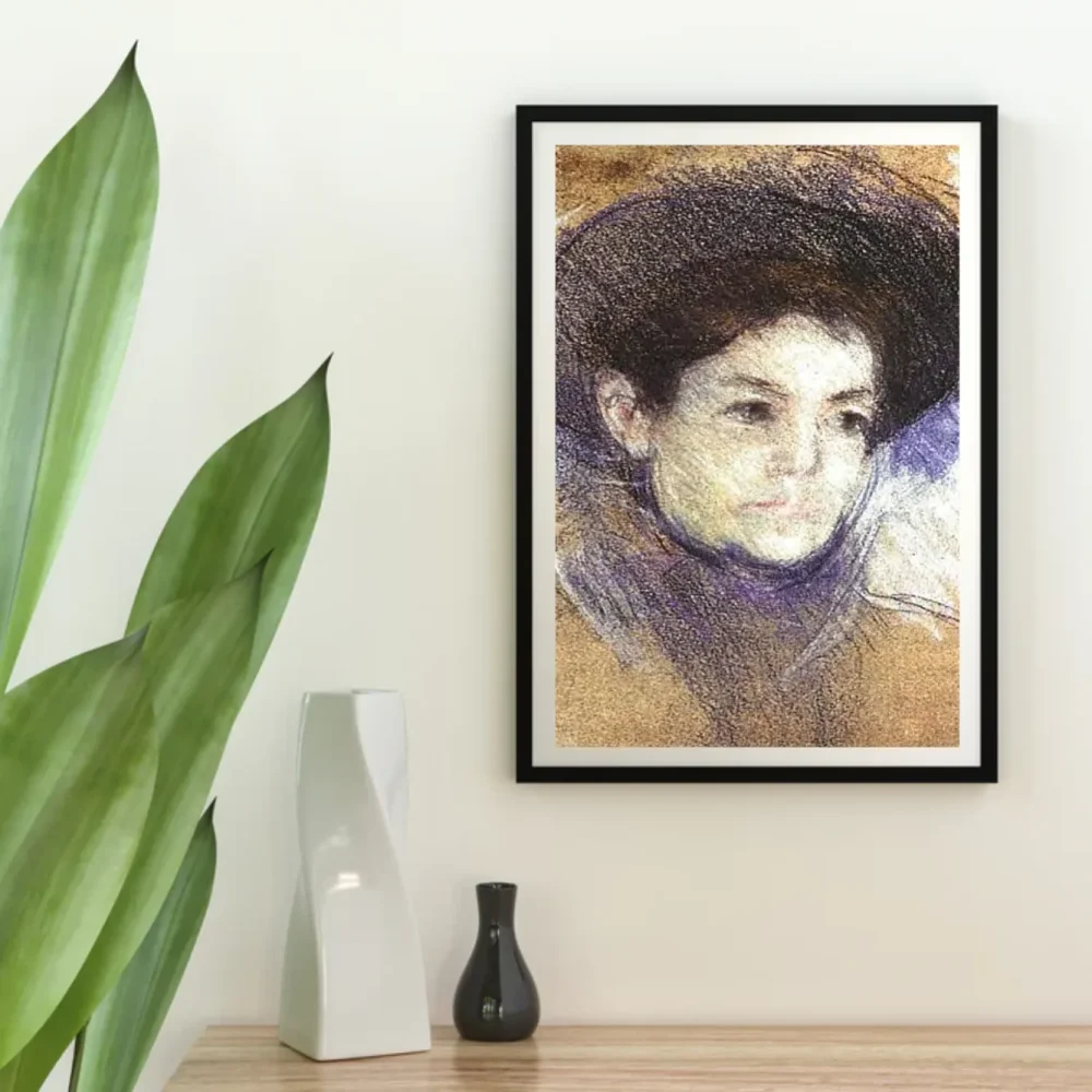 Pintar por números Retrato de una mujer - Mary Cassatt – foto 4