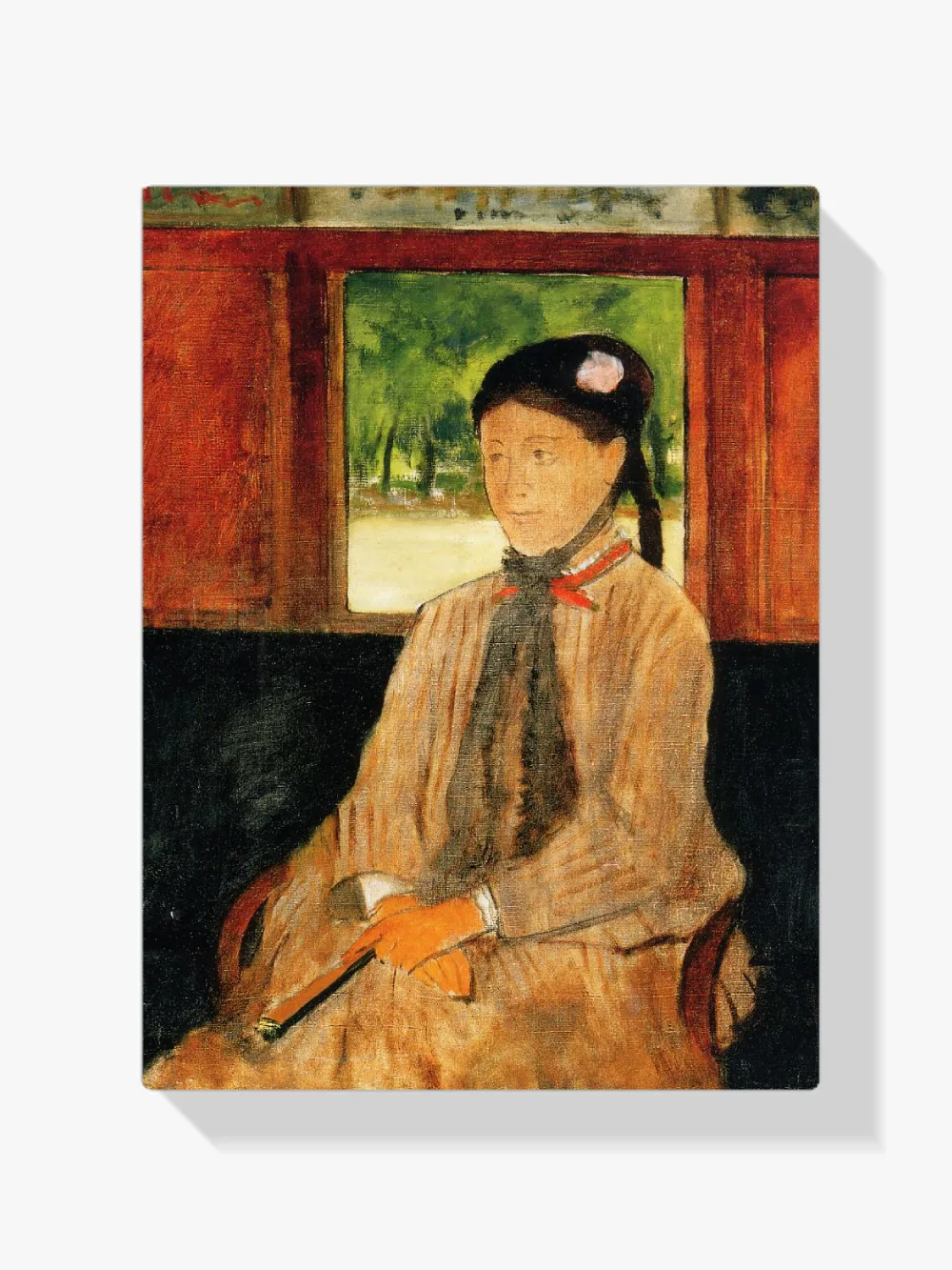 Pintar por números Retrato de una mujer