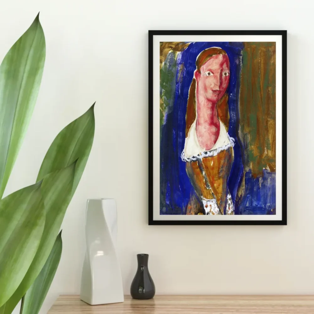 Pintar por números Retrato de una niña – foto 4