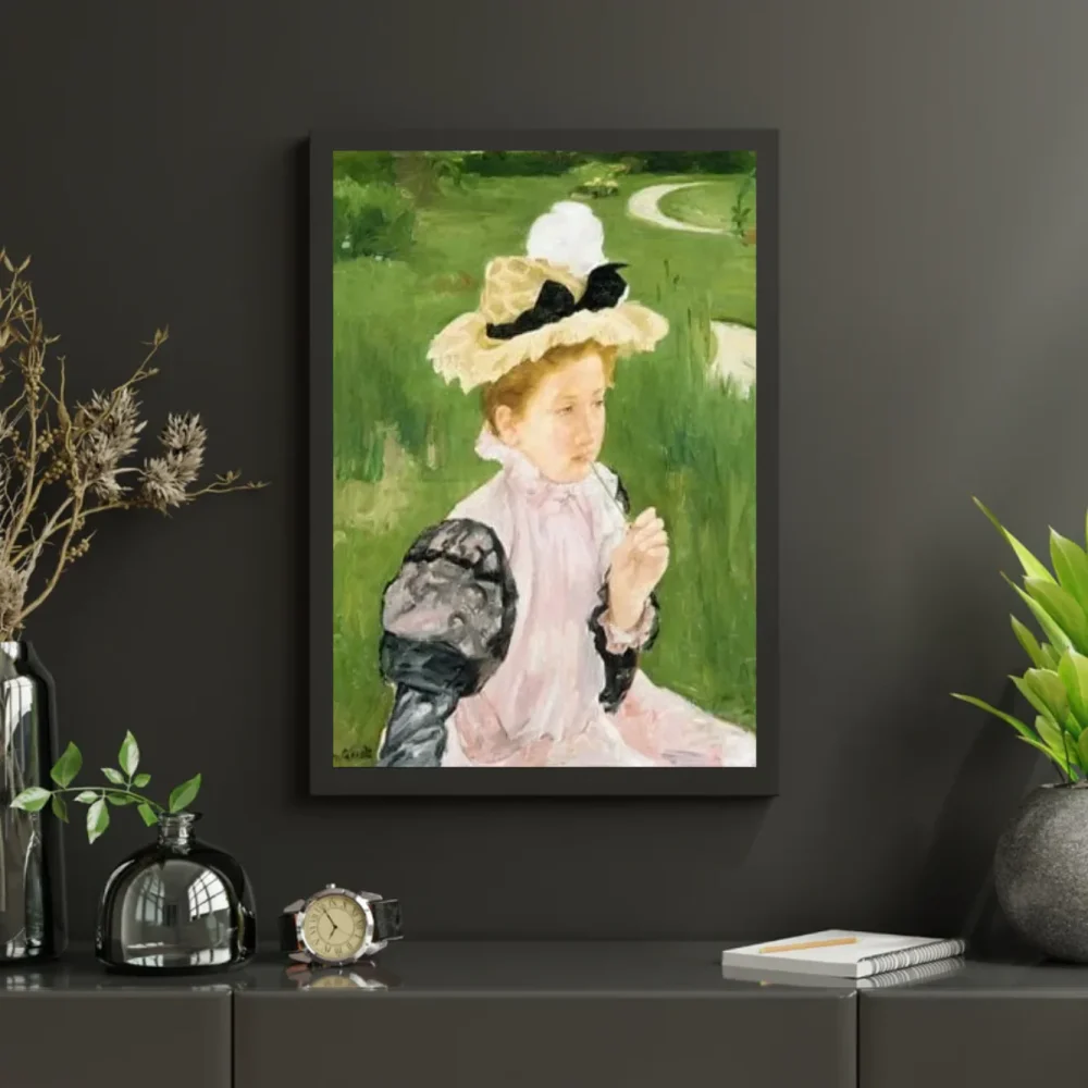 Pintar por números Retrato de una niña - Mary Cassatt – foto 3