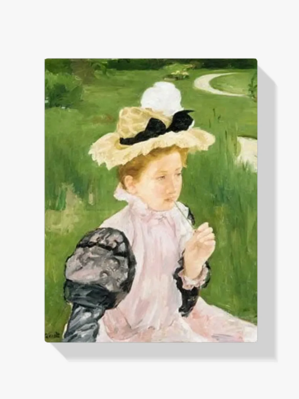 Pintar por números Retrato de una niña - Mary Cassatt