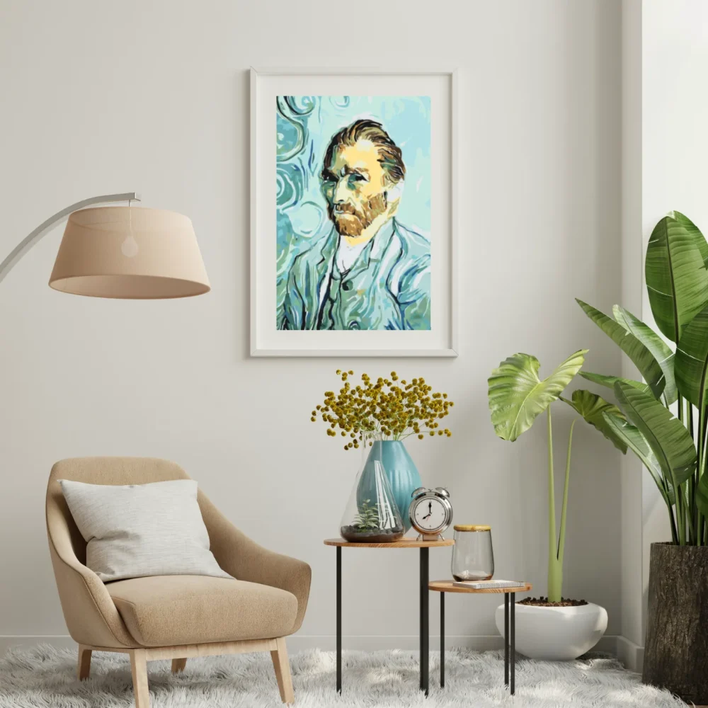 Pintar por números Retrato de Vincent van Gogh – foto 3