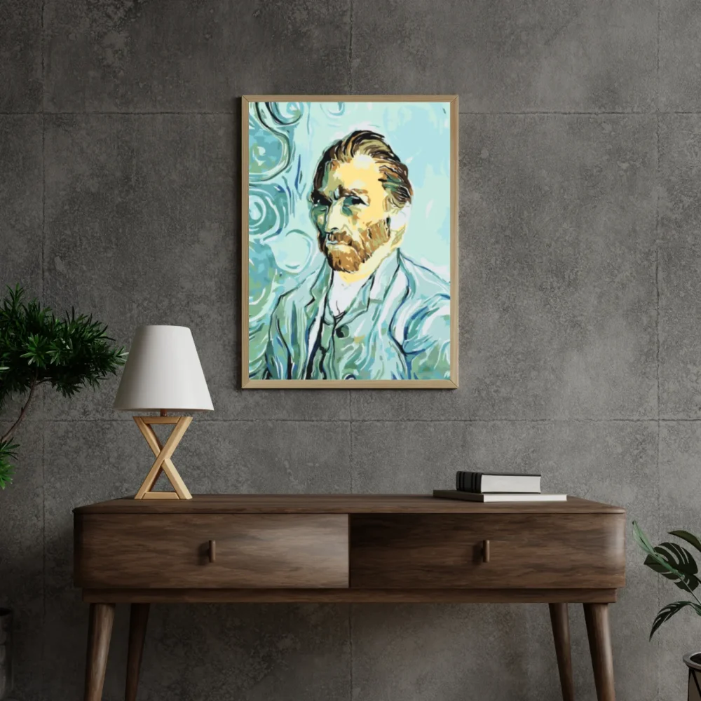 Pintar por números Retrato de Vincent van Gogh – foto 4