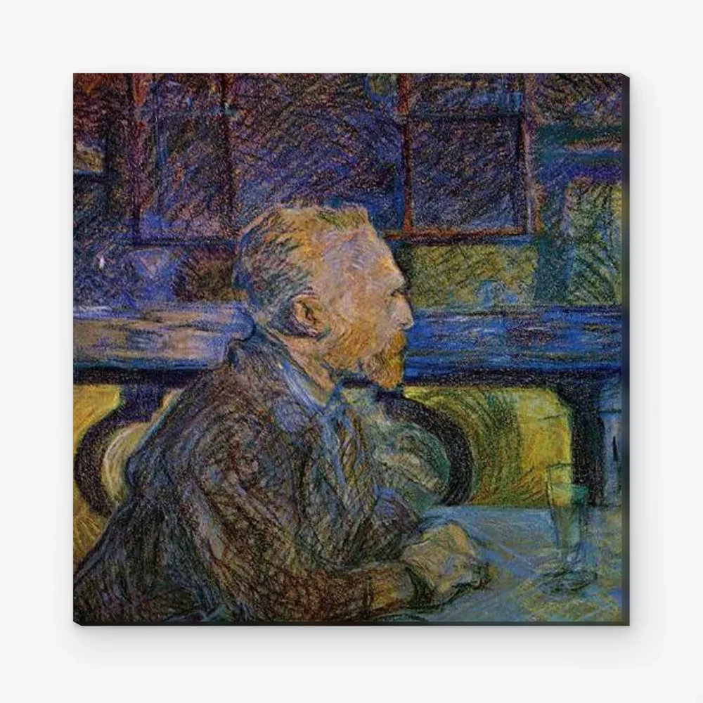 Pintar por Números - Retrato de Vincent van Gogh - Henri de Toulouse-Lautrec