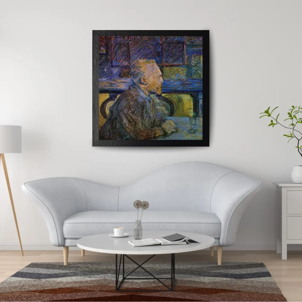 Pintar por números Retrato de Vincent van Gogh - Henri de Toulouse-Lautrec – foto 2