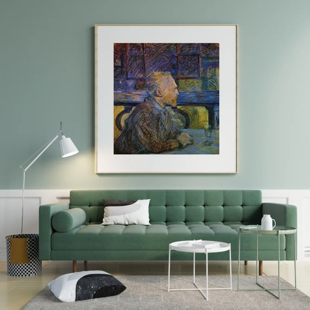 Pintar por números Retrato de Vincent van Gogh - Henri de Toulouse-Lautrec – foto 3