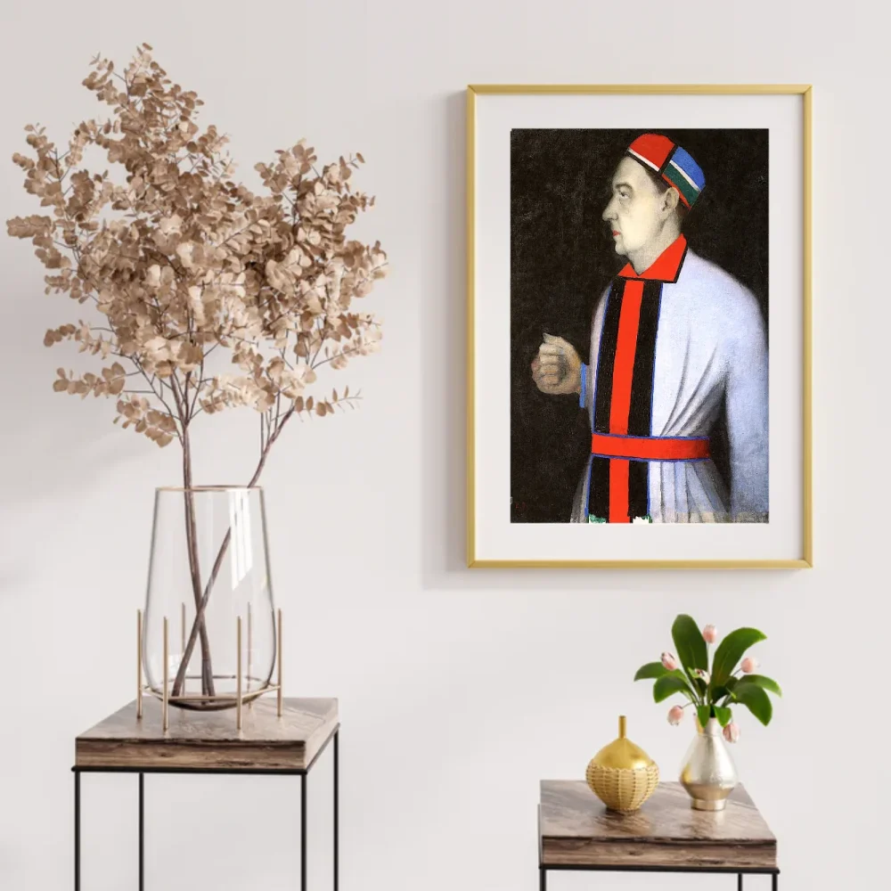 Pintar por números Retrato del crítico de arte Nikolái Punin – foto 2