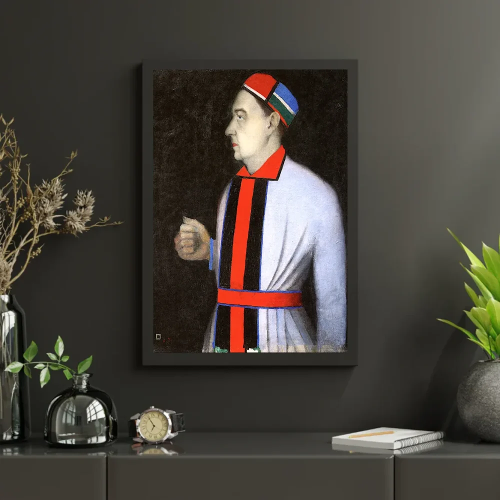 Pintar por números Retrato del crítico de arte Nikolái Punin – foto 3