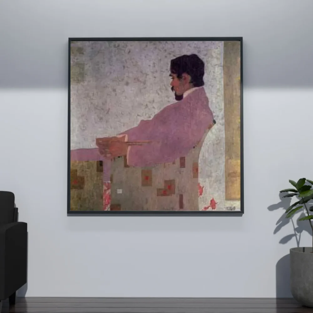 Pintar por números Retrato del pintor Anton Peschka – foto 4