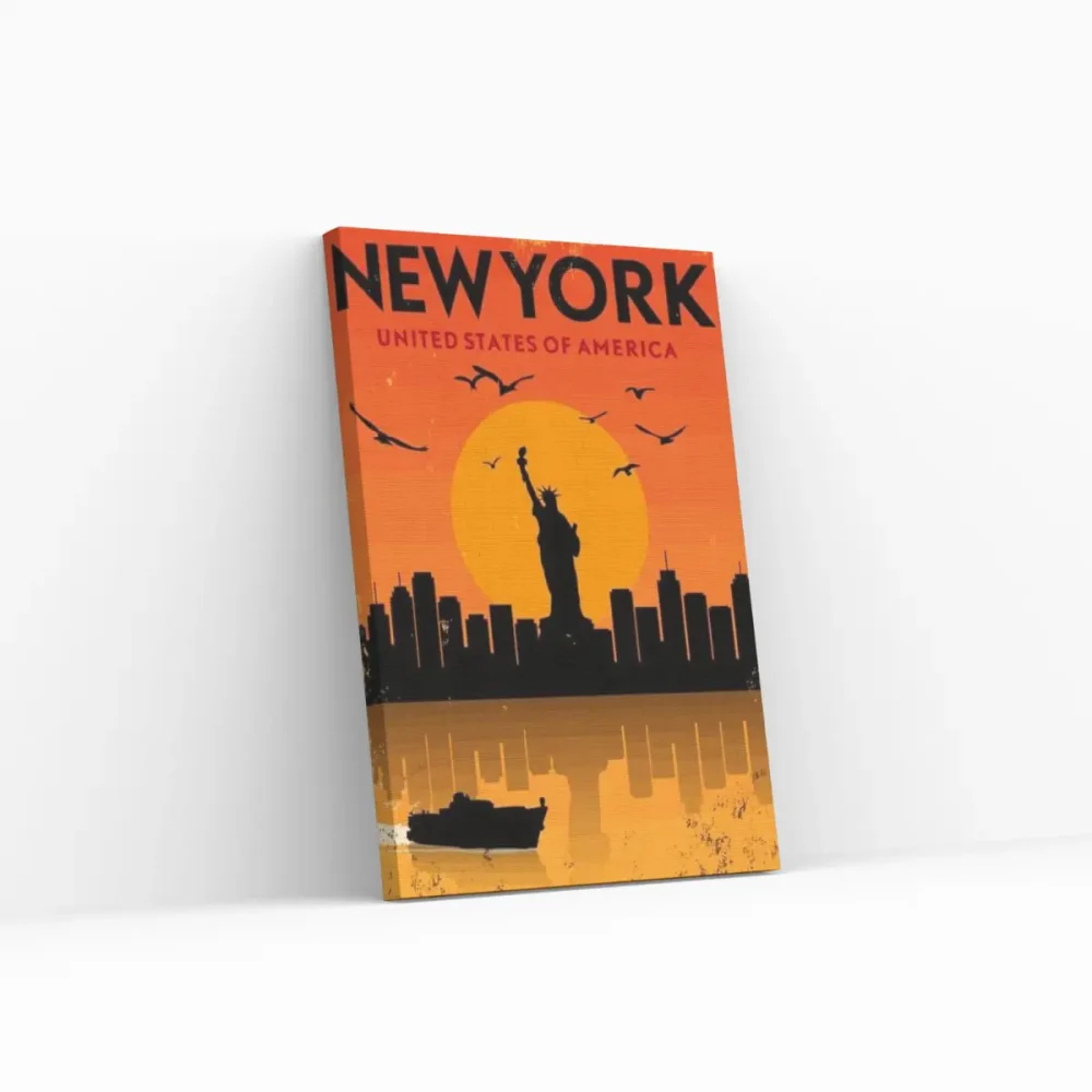 Pintar por números Retro - Nueva York