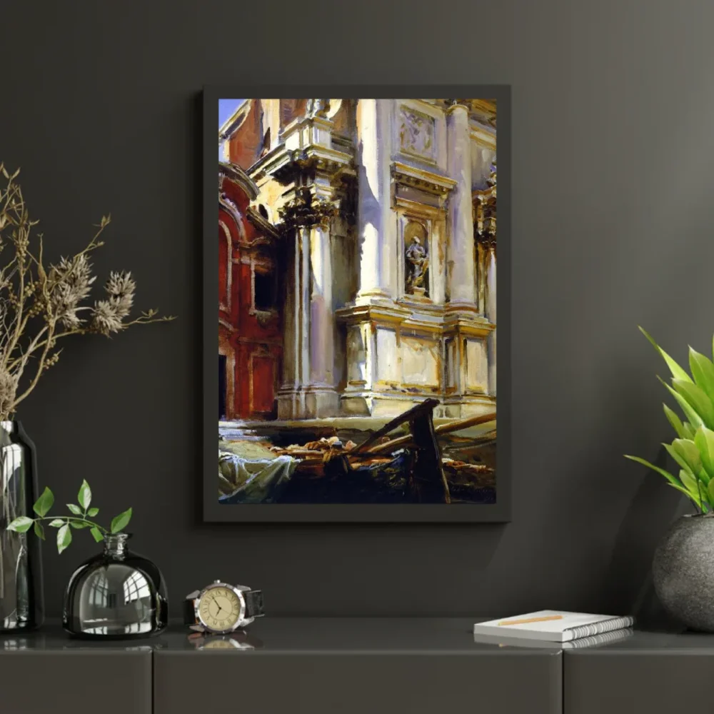 Pintar por números Rincón de la iglesia de San Stae, Venecia – foto 3