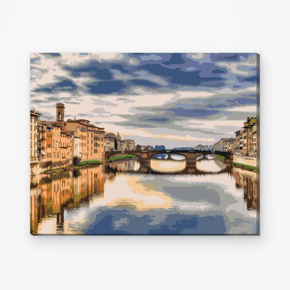 Pintar por Números - Río Arno
