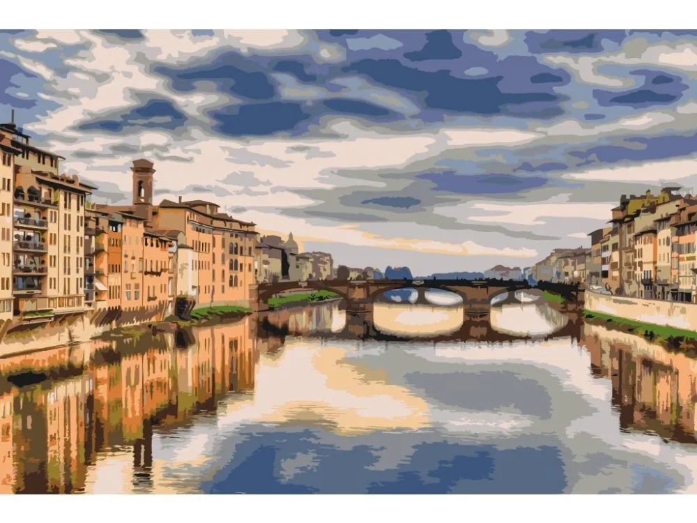 Pintar por números Río Arno – foto 2