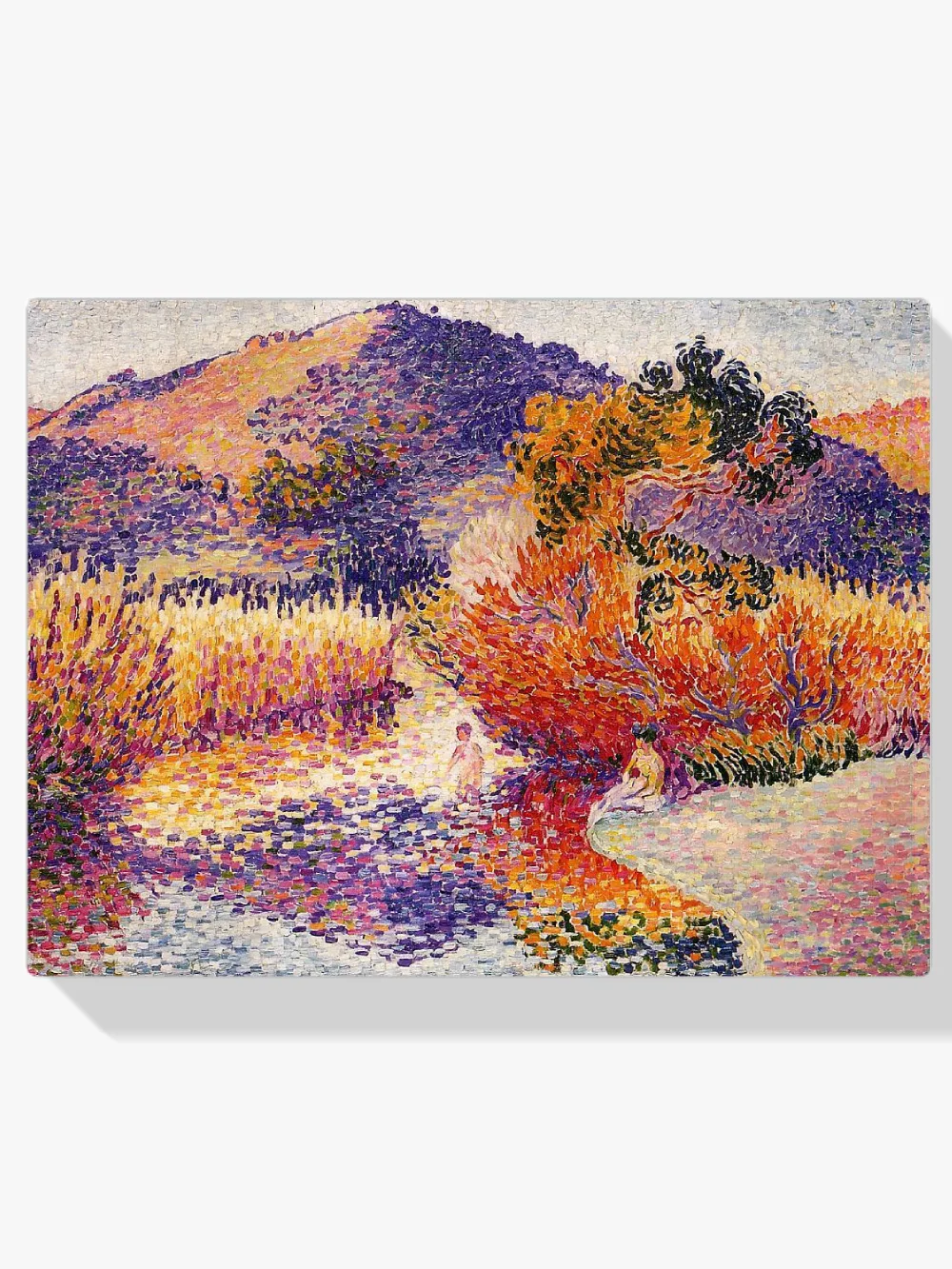 Pintar por números Río en Saint-Cyr - Henri-Edmond Cross