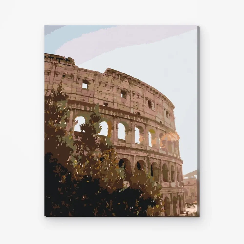 Pintar por Números - Roma - Coliseo
