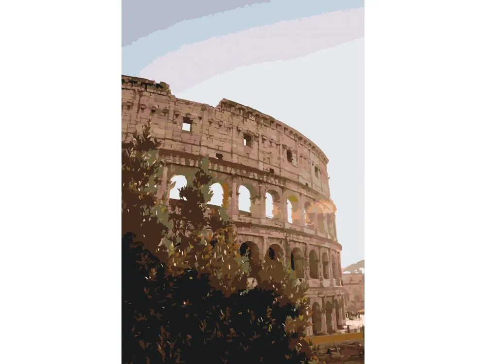 Pintar por números Roma - Coliseo – foto 2