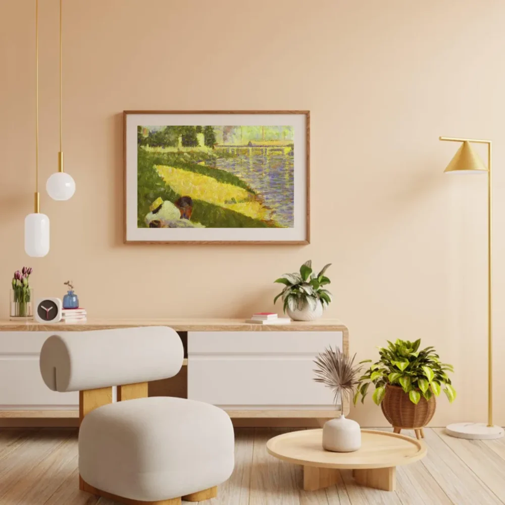 Pintar por números Ropa y sombrero, estudio para Bañistas en Asnières – foto 3