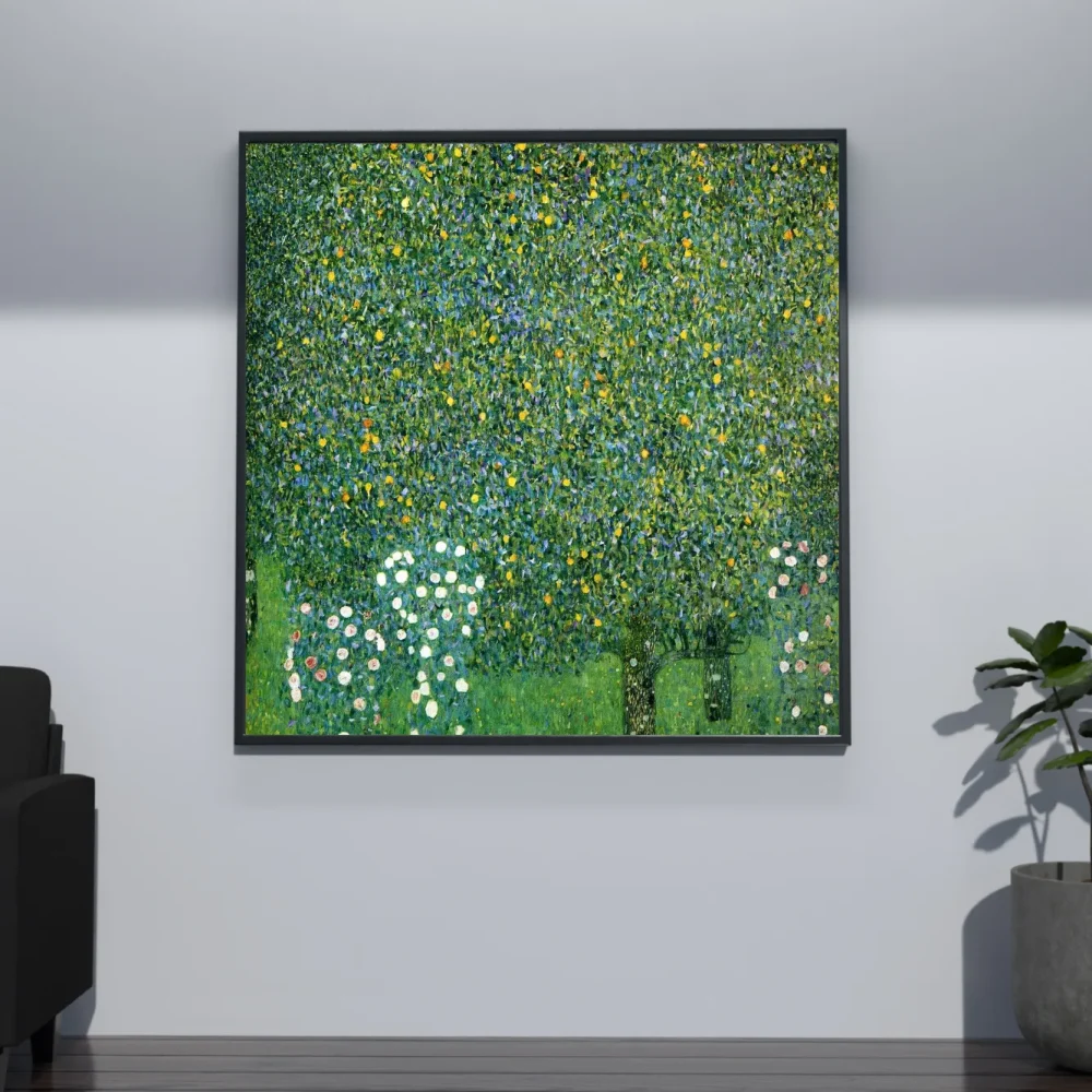 Pintar por números Rosas bajo los árboles – foto 4