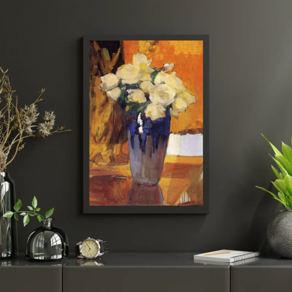 Pintar por números Rosas blancas del jardín de casa – foto 3
