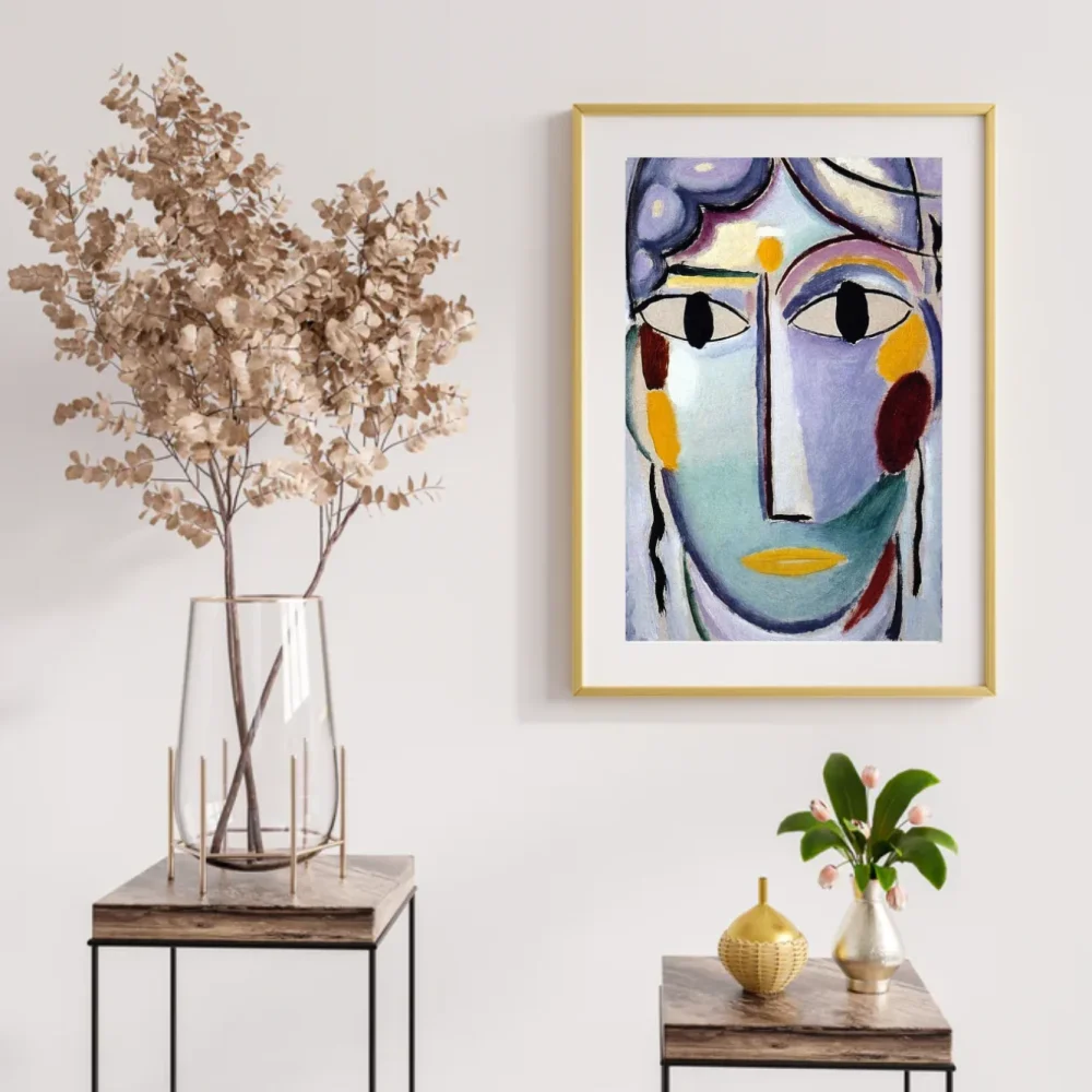 Pintar por números Rostro del Salvador - Alexej von Jawlensky 2 – foto 2