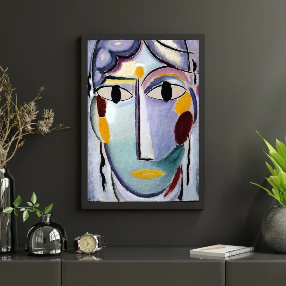Pintar por números Rostro del Salvador - Alexej von Jawlensky 2 – foto 3