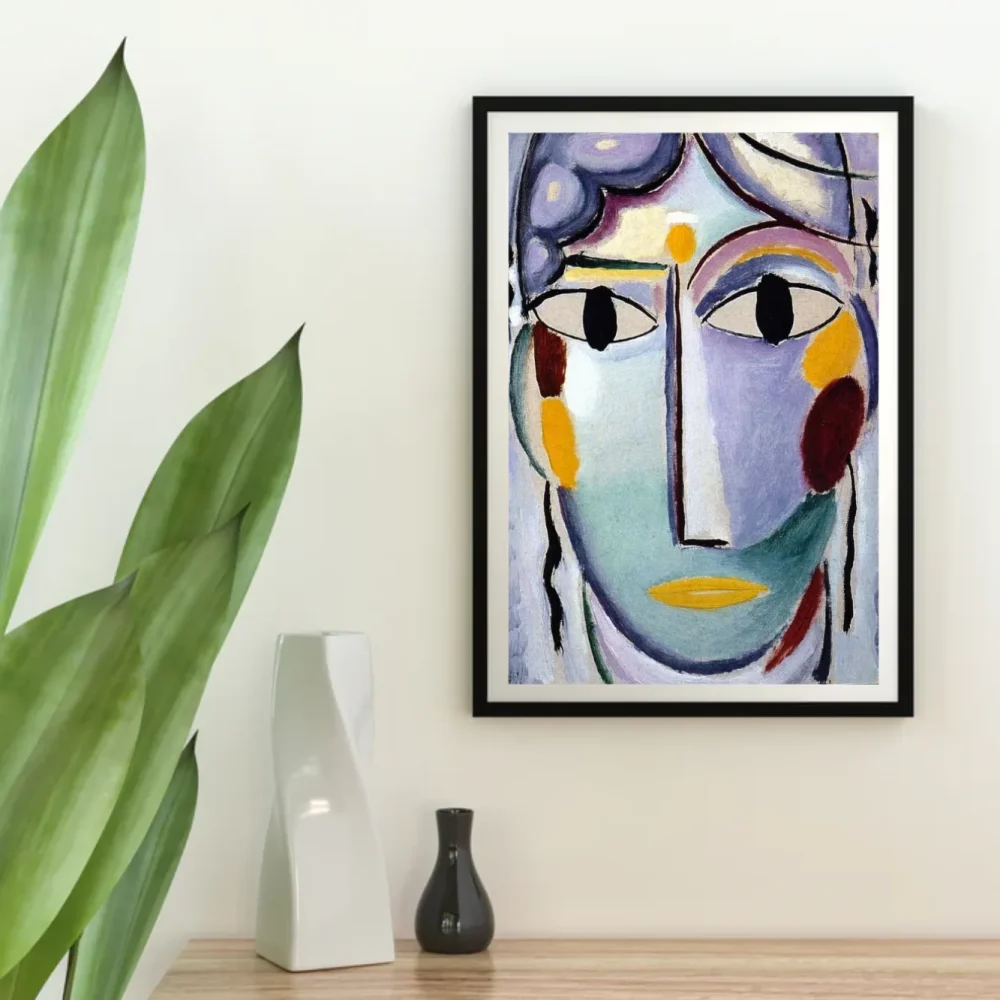Pintar por números Rostro del Salvador - Alexej von Jawlensky 2 – foto 4