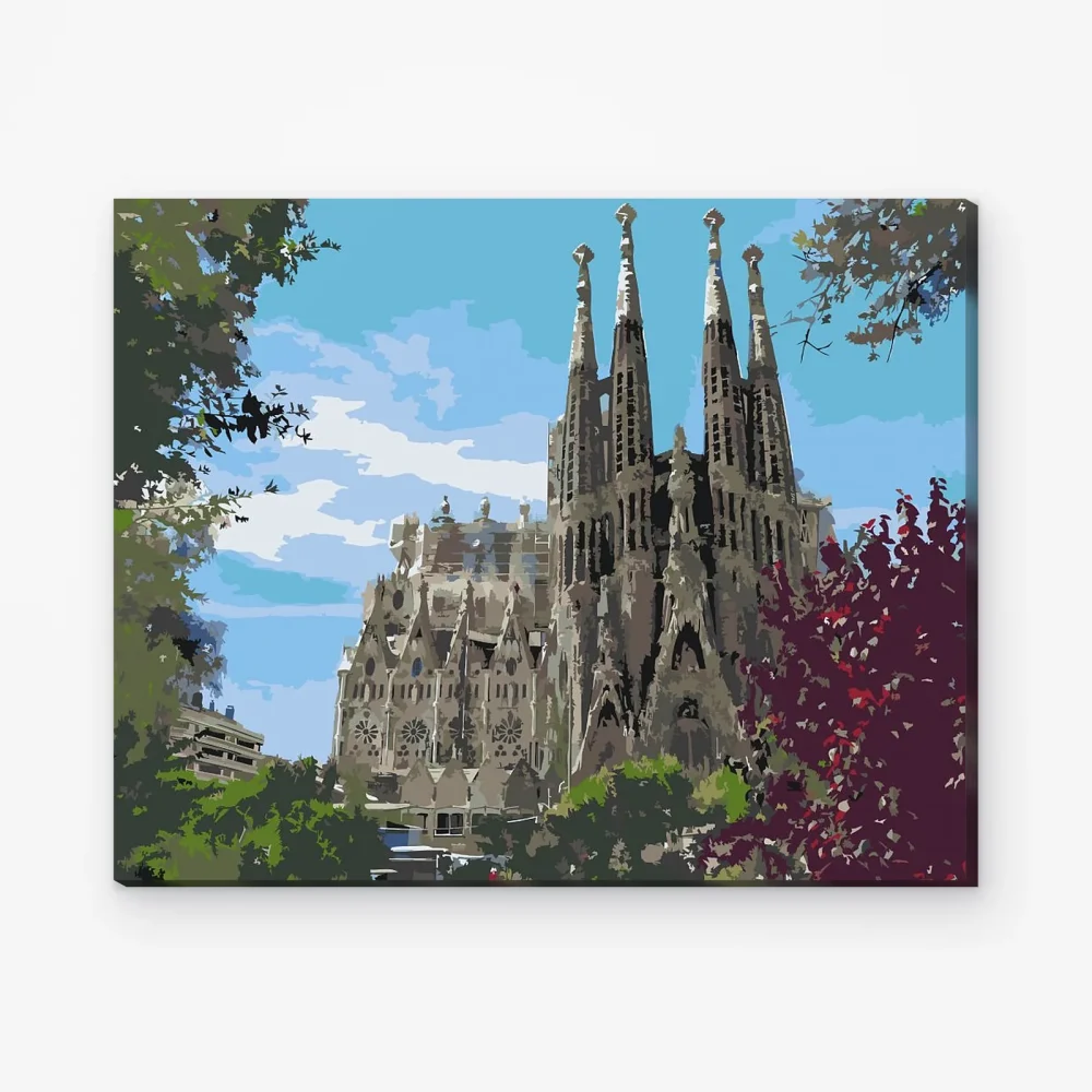 Pintar por Números - Sagrada Familia
