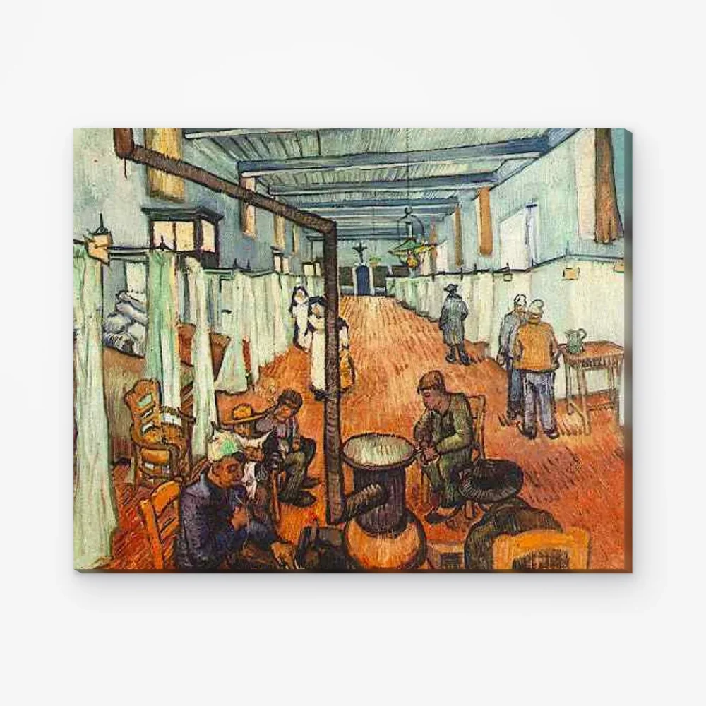 Pintar por Números - Sala del hospital de Arles