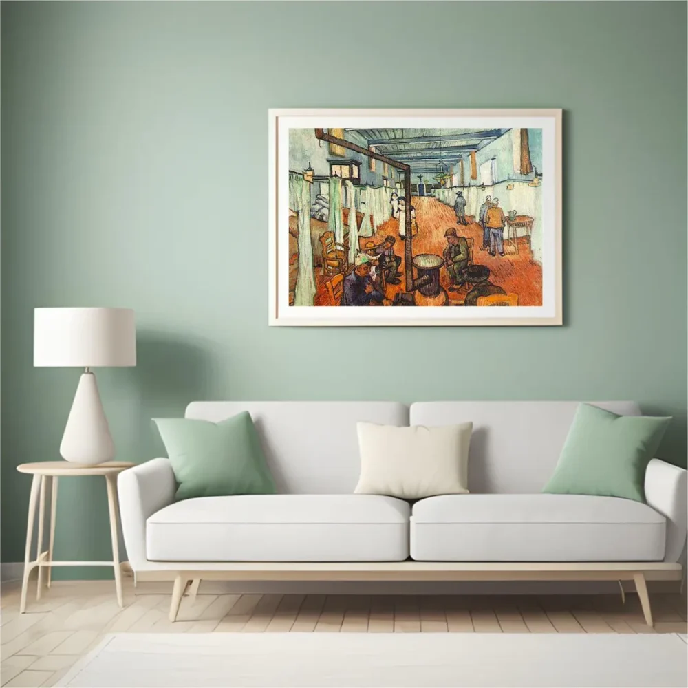 Pintar por números Sala del hospital de Arles – foto 4