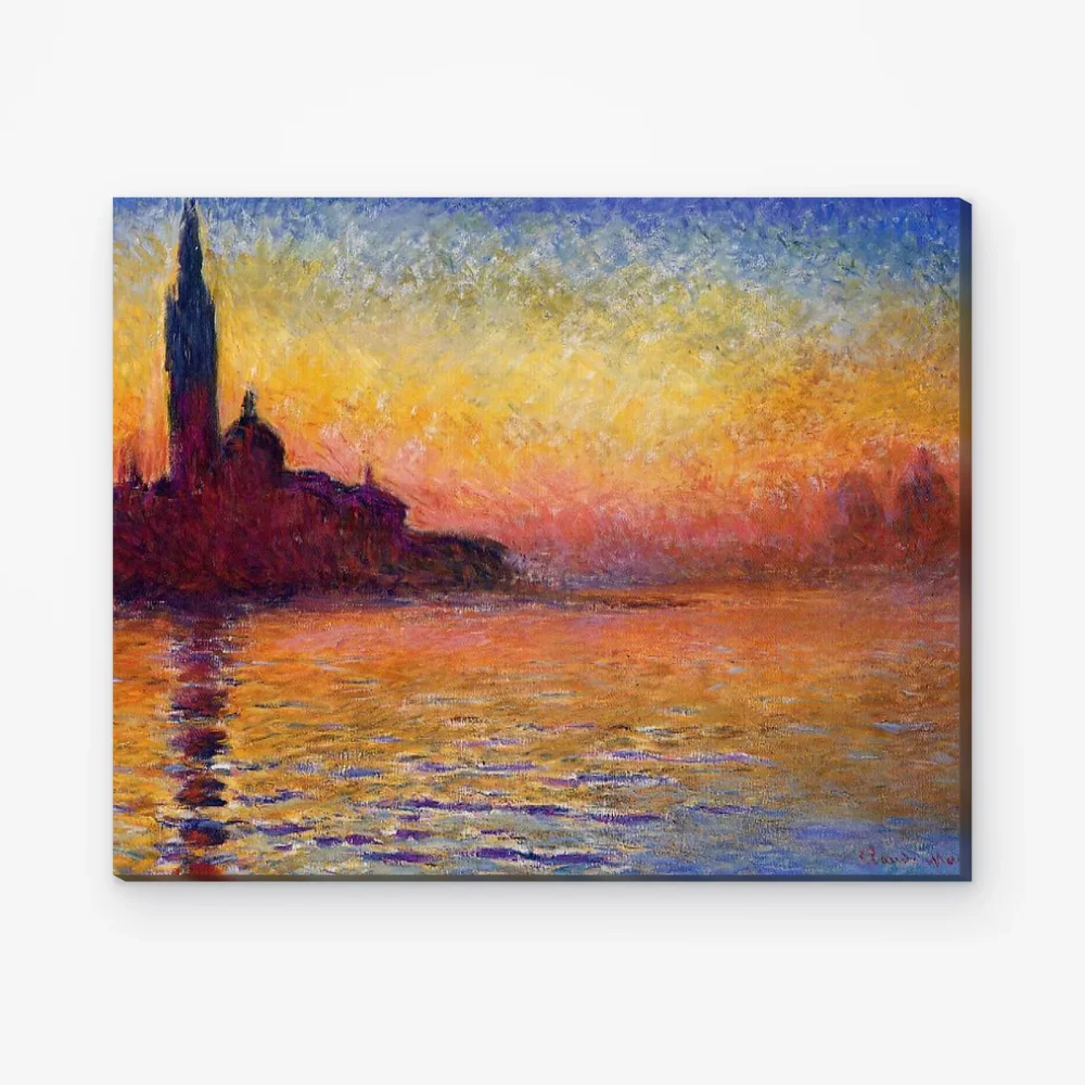 Pintar por Números - San Giorgio Maggiore al anochecer