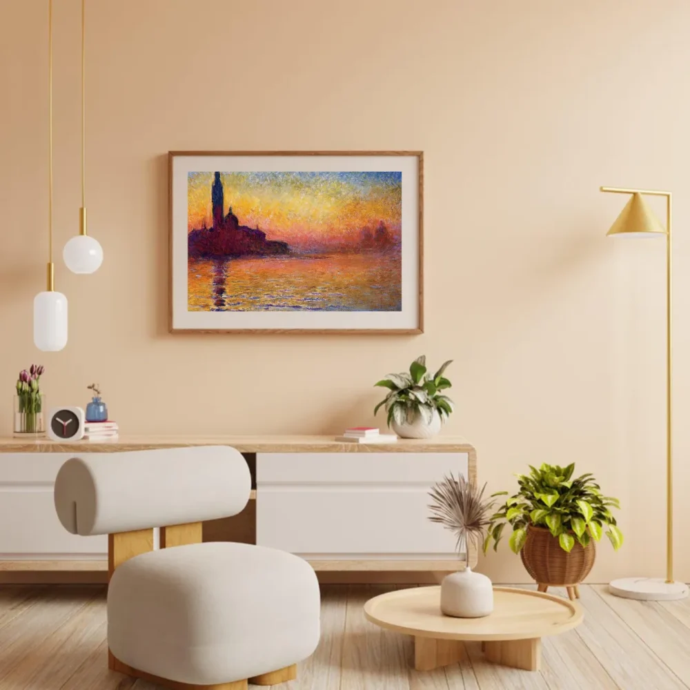 Pintar por números San Giorgio Maggiore al anochecer – foto 3
