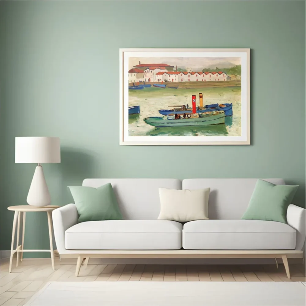 Pintar por números San Juan de Luz, barcos de pesca – foto 4