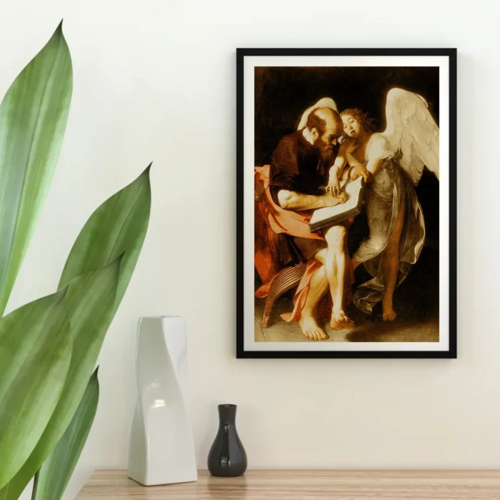 Pintar por números San Mateo y el ángel – foto 4