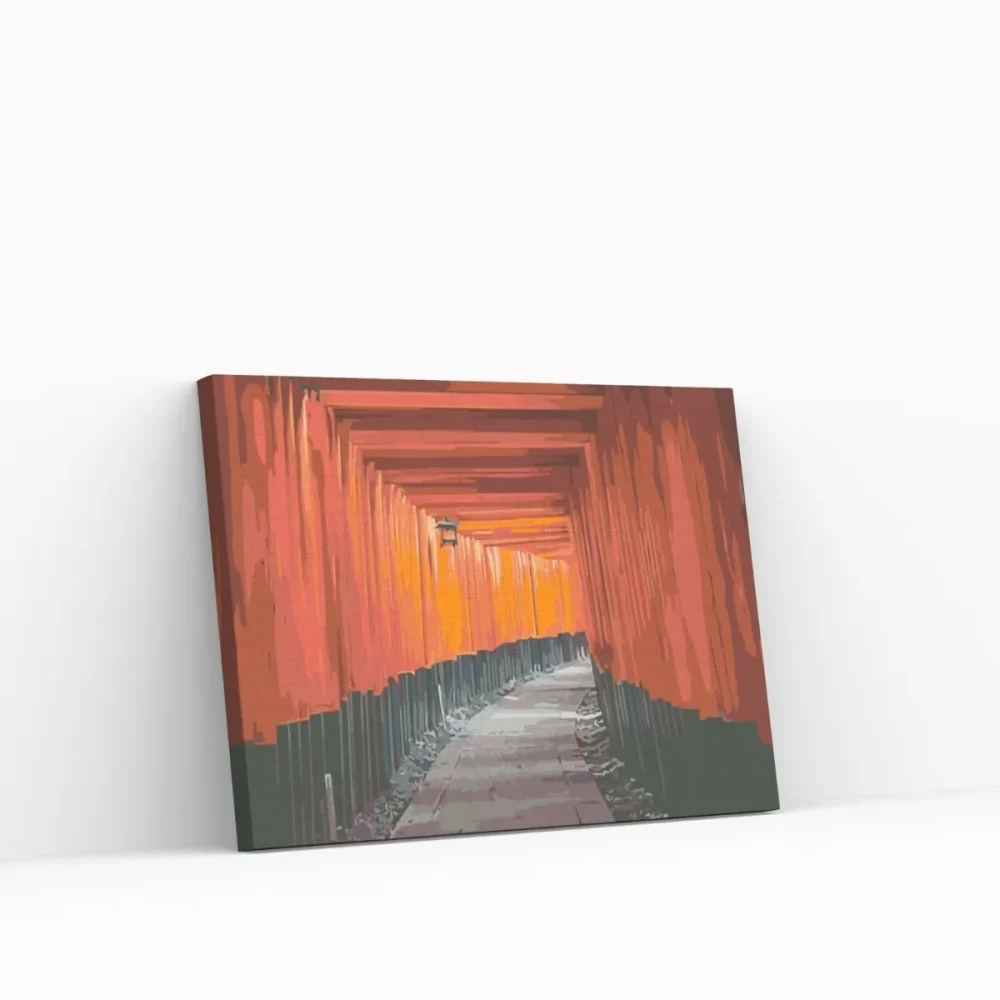 Pintar por números Santuario Inari