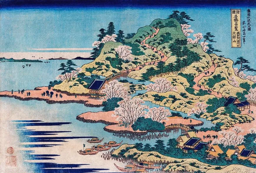 Pintar por números Sesshu Ajigawaguchi Tenposan – foto 2
