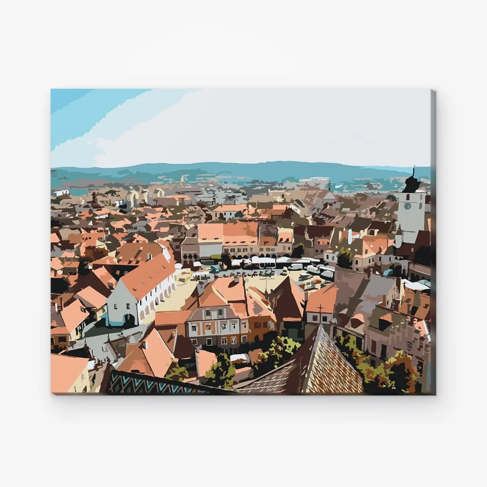 Pintar por Números - Sibiu, Rumanía