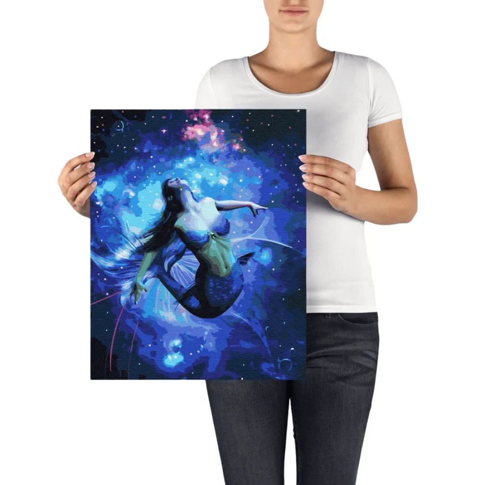 Pintar por números Sirena bailando – foto 4
