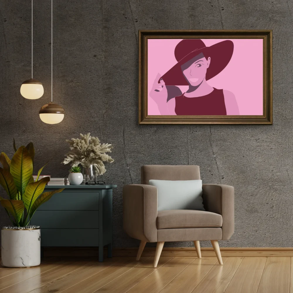 Pintar por números Sombrero morado – foto 3