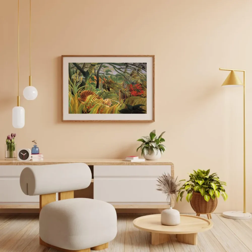 Pintar por números Sorpresa - Henri Rousseau – foto 3